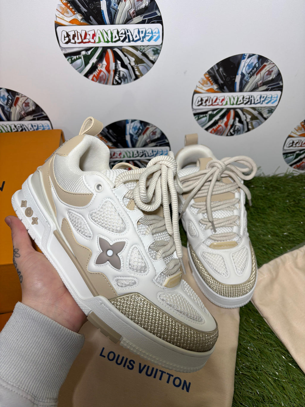 Louis Vuitton LV Skate Sneaker - Beige/Crema