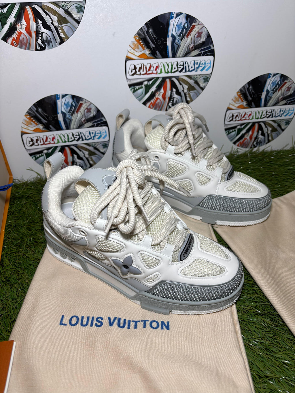 Louis Vuitton LV Skate Sneaker - Bianca/Grigia