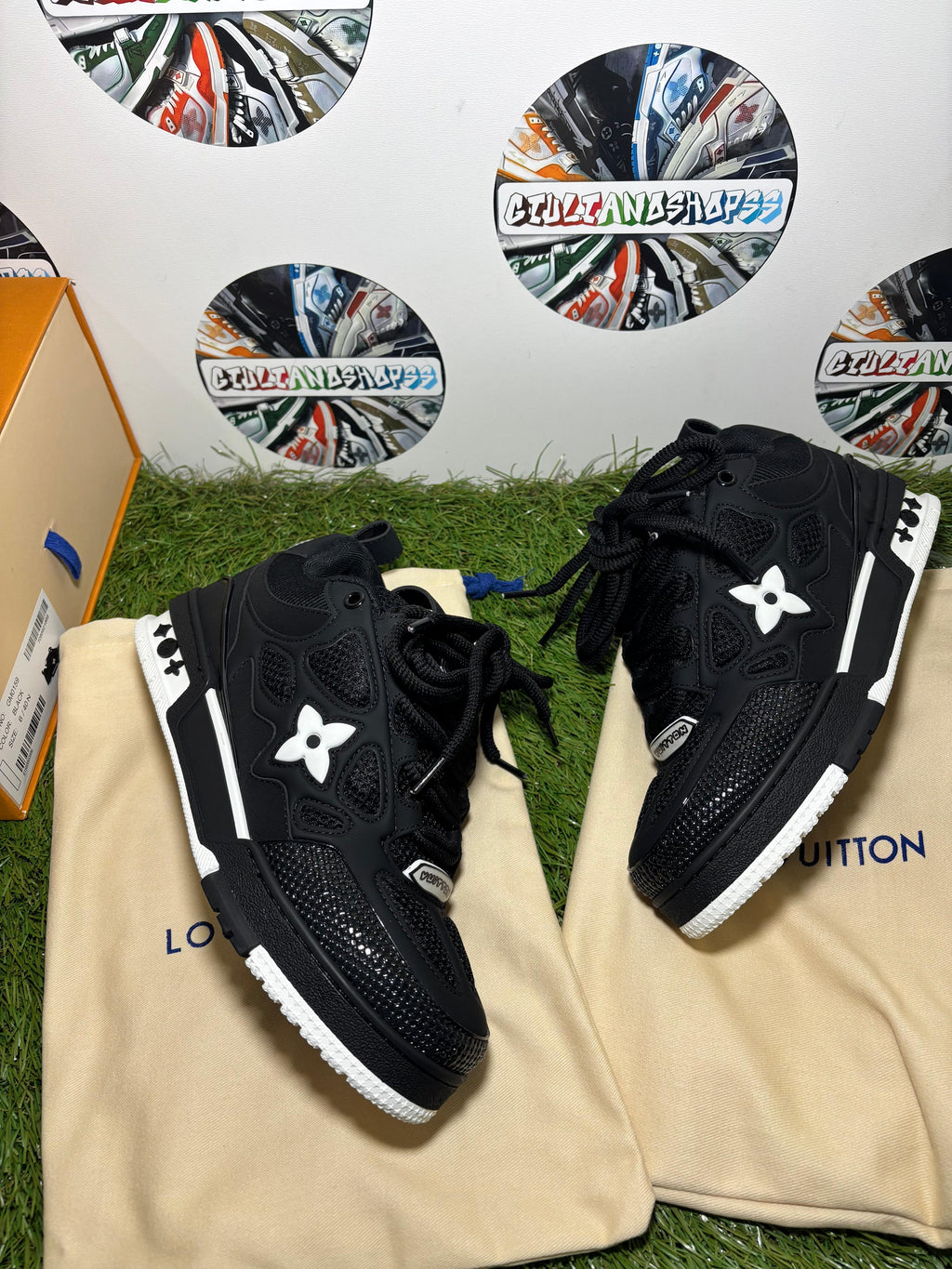Louis Vuitton LV Skate Sneaker - Nera Monogram Bianco