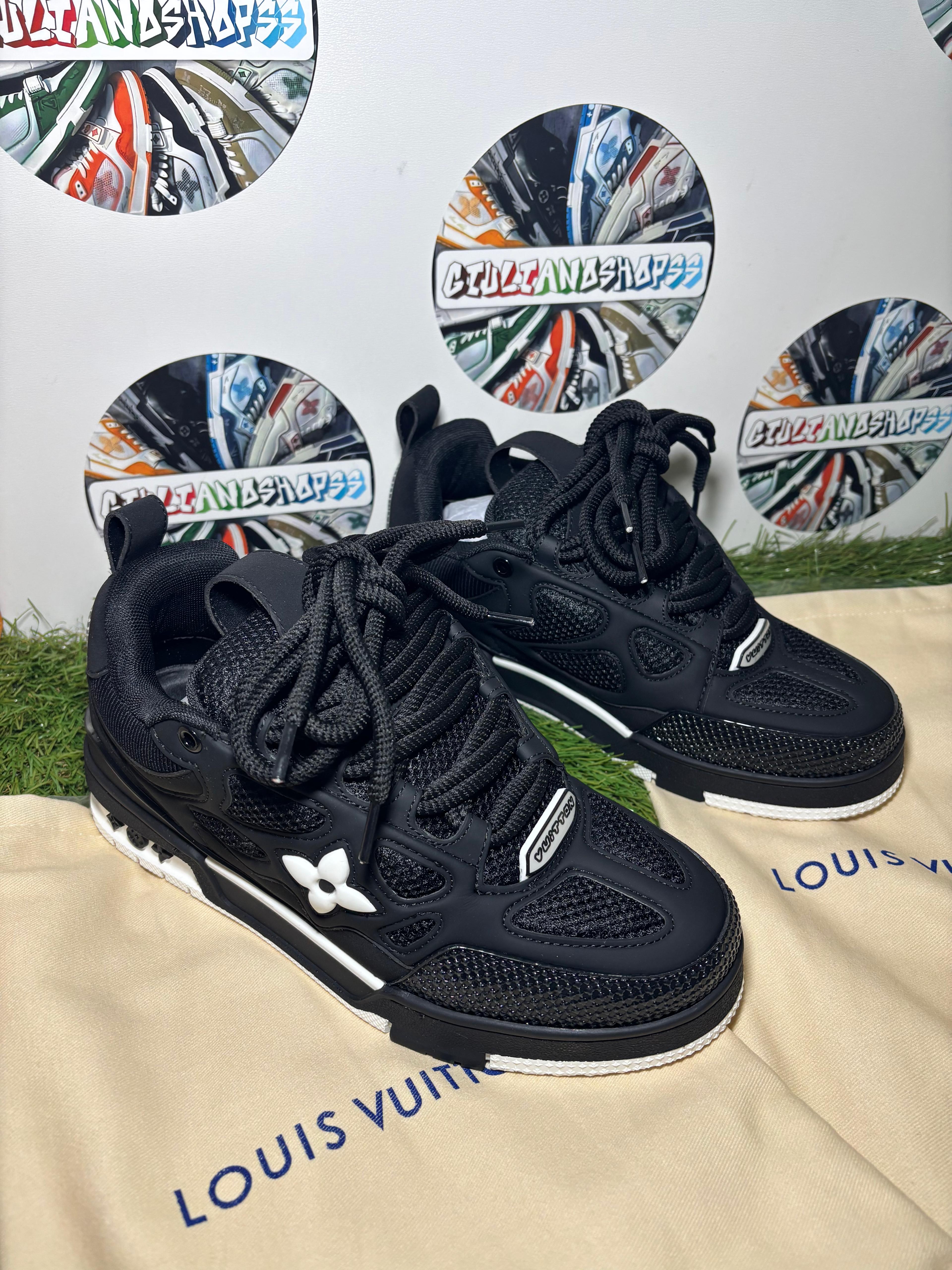 Louis Vuitton LV Skate Sneaker - Nera Monogram Bianco