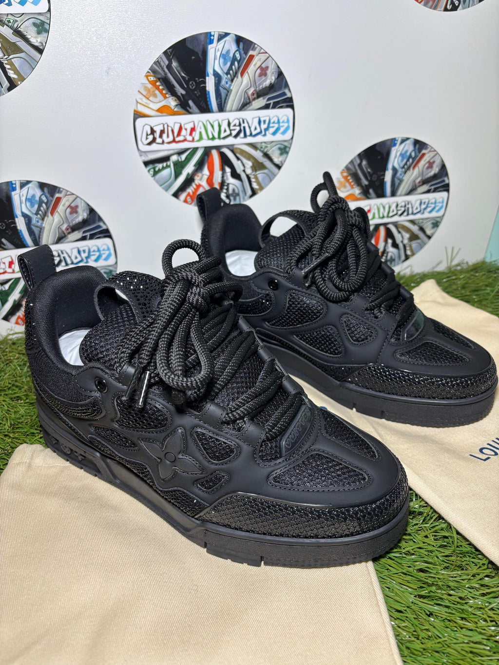 Louis Vuitton LV Skate Sneaker - Nera Total Black
