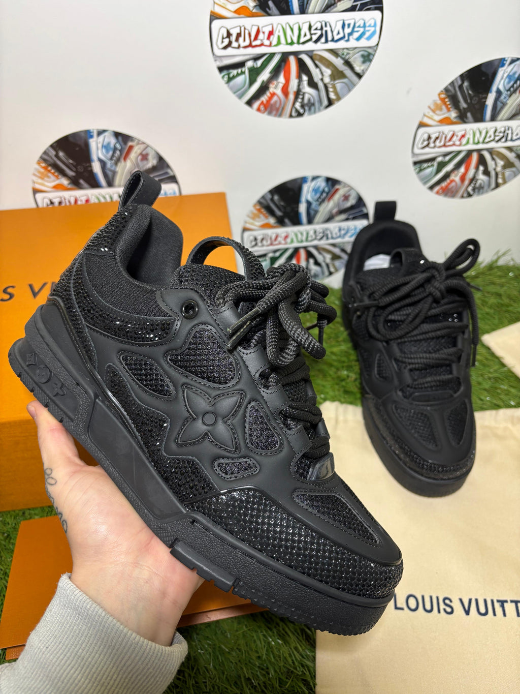 Louis Vuitton LV Skate Sneaker - Nera Total Black