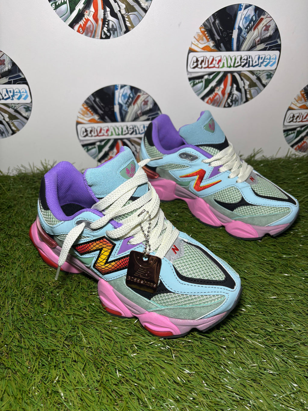 New Balance 9060 - Multicolor Blue/Pink/Purple